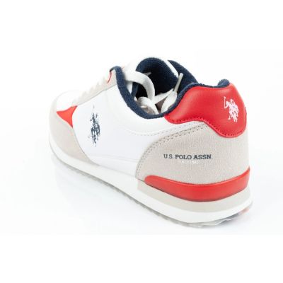 25. US Polo ASSN. M UP21M48062-WHI-RED01 Sportschuhe