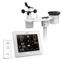 Sencor SWS 16600 WiFi SH Wetterstation Weiß / Farb-LCD / Drahtloser Sensor