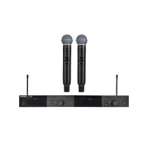 Shure SLXD24DE/B58-G59 - Duales digitales Drahtlossystem mit zwei Handsendern/Mikrofonen
