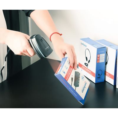 8. MANHATTAN 2D LED-Barcodescanner IP52 Handscanner 450 mm