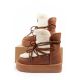 10. D.Franklin Damen Winterstiefel isoliert braun
