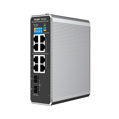 7. Switch Ruijie Reyee RG-NIS2100-8GT2SFP-HP