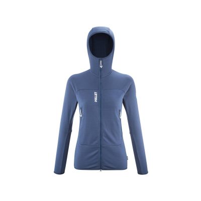 MILLET W Fusion Grid Hoodie Jacke Marineblau