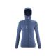 MILLET W Fusion Grid Hoodie Jacke Marineblau