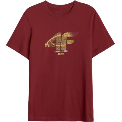 2. Herren-T-Shirt 4F M3558 Dunkelrot 4FWAW26TTSHM3558 61S
