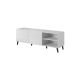 ABETO TV-Schrank 150x42x52 weiß/weiß glänzend