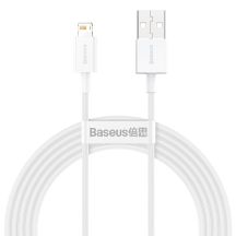 Baseus Superior Kabel USB - Lightning 2,4A 2 m Weiß (CALYS-C02)