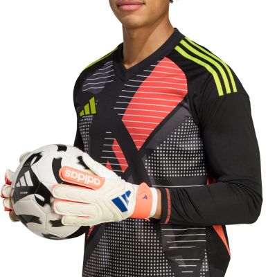 8. adidas Copa Glove Club Torwarthandschuhe weiß und orange JN5339