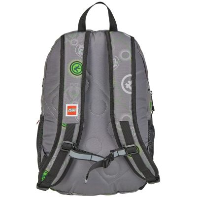3. LEGO Ninjago Erweiterter Rucksack 20222-2501 Grau Einheitsgröße