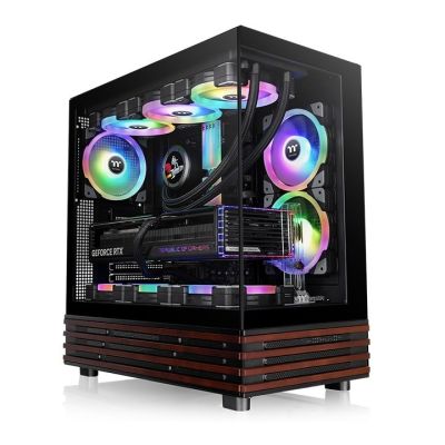 Thermaltake View 270 Plus WS ARGB Midi-Schuhe Schwarz