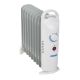 4. Ölradiator MESKO MS 7805 mit 9 Rippen (1000 W; 9; weiß)