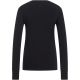 4. Odlo BL TOP Langarmshirt mit Rundhalsausschnitt aus Merinowolle (260 g) für Damen, Größe S, Schwarz
