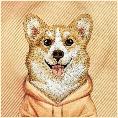 6. Nimmy Gentle Pets Series Hunde-MagSafe-Hülle für iPhone 17 Pro – Orange