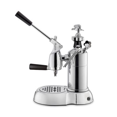 2. La Pavoni Milano manueller Hebel-Espressokocher, silber