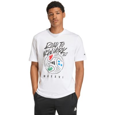 adidas FIFA World Cup 26™ Road to NYNJ Grafik-T-Shirt für Herren, Weiß, KB2535