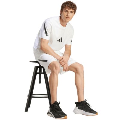 6. adidas ZNE Herrenshorts, weiß, JJ4893