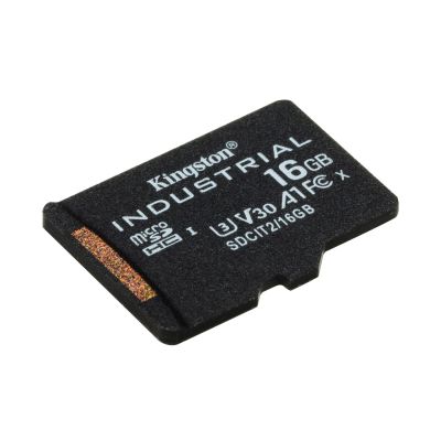 4. KINGSTON microSDHC 16GB Industrial C10 A1 pSLC Karte