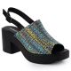10. Damen-Sandalen mit Blockabsatz und Flechtdetail M.Daszyński MR23126-7