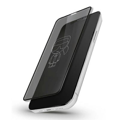 Karl Lagerfeld Magic Logo Schutzglas für iPhone 12 Pro Max