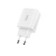 3. Tech-Protect NCA65W-GAN 3-Port 65W Wandladegerät – Weiß