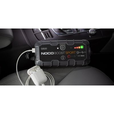 7. Noco GB20 Boost 12V 500A Starthilfe