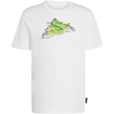 2. adidas Novelty Mini-T-Shirt für Herren, weiß, JZ5037