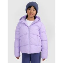 Mädchen-Steppjacke mit synthetischer Daunenfüllung 4F 4FJRAW25TDJAF0825-52S