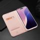 16. Dux Ducis Skin Pro Hülle für iPhone 16 Pro Max mit Klappe und Kartenfach – Pink