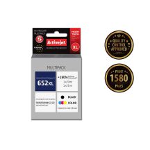 Activejet AH-M652RX Tinte (ersetzt HP 652 F6V25AE/F6V24AE; Premium; 1 x 20 ml, 1 x 21 ml; 1580 Seiten, Schwarzweiß, Farbe)