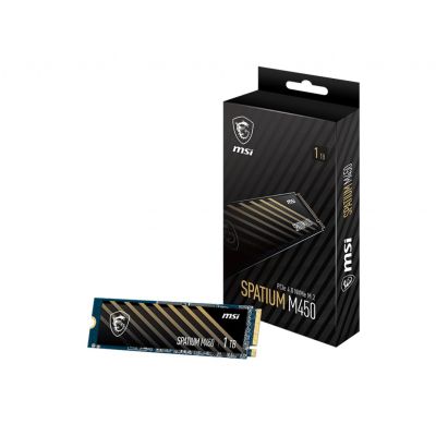 5. MSI SPATIUM M450 PCIe 4.0 NVMe M.2 1TB V1 SSD