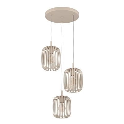 5. EGLO ROMAZZINA Pendelleuchte, flexible E27-Fassung, Leuchtstoffröhre 120 W
