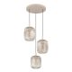 5. EGLO ROMAZZINA Pendelleuchte, flexible E27-Fassung, Leuchtstoffröhre 120 W