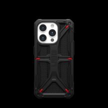 UAG Monarch Hülle für iPhone 15 Pro – schwarzes Kevlar