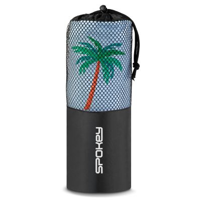 9. Schnelltrocknendes Kinder-Poncho-Handtuch mit Kapuze Spokey PALMS