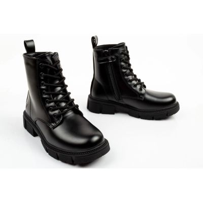 7. GAP Kinderschuhe Aspen Stiefeletten für Mädchen, schwarz, modische Stiefeletten