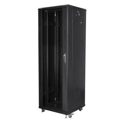 2. Lanberg FF01-6637-12B 37U Standrack, freistehend, schwarz