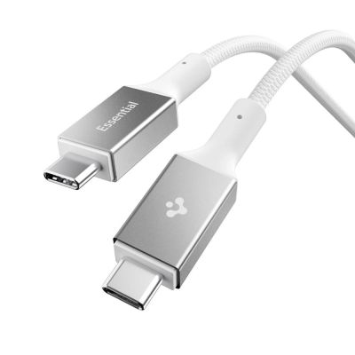 Spigen Essential EB10015CC USB-C / USB-C 100W Kabel 150cm - Weiß