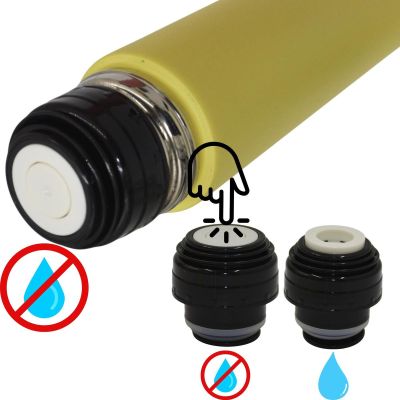 13. EXCELLENT HOUSEWARE 500ML REISETHERMOSE GELB