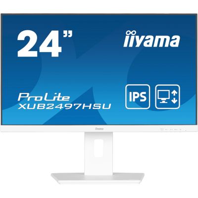 2. Iiyama TFT XUB2497HSU IPS 24'' HDMI/DP/2xUSB/hoev/weiß - Flachbildschirm - 60,5 cm