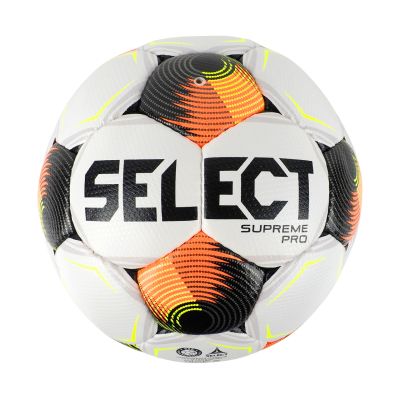 2. Select Supreme Pro FIFA Basic Fußball Weiß, Schwarz und Orange 1001356/111148