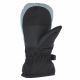 3. Viking Starlet Ski Kids Winterhandschuhe mit Schneeflockenmotiv, schwarz (125/15/5195/09)