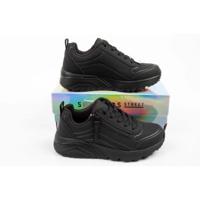 9. Skechers Uno Lite Kinder-Sportschuhe, schwarz, modisch