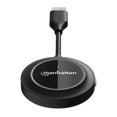 5. Manhattan 208444 AV Extender AV-Transmitter Schwarz
