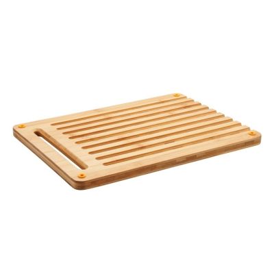 2. Fiskars 1057550 Rechteckiges Bambus-Schneidebrett, Bambus-Kunststoff, Schwarz