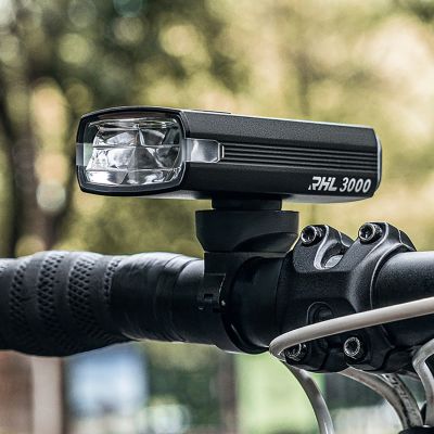 13. Wozinsky Fahrrad-Frontlicht + USB-C-Kabel (3000 lm) - Schwarz