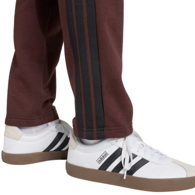 12. Herren adidas Essentials 3-Streifen Fleecehose Braun JX0713