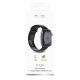 2. Puro Icon Silikonarmband für Apple Watch 38 / 40 / 41 mm - Schwarz (2 Stück)
