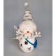 28. LED-Schneemannfigur 7x6x16cm