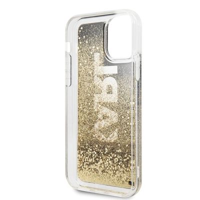 4. Karl Lagerfeld Karl Logo Glitzerhülle für iPhone 11 Pro - Schwarz