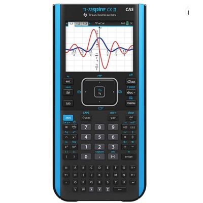Texas Instruments TI NSPIRE CX II-T CAS Taschenrechner mit Grafikfunktion, Schwarz